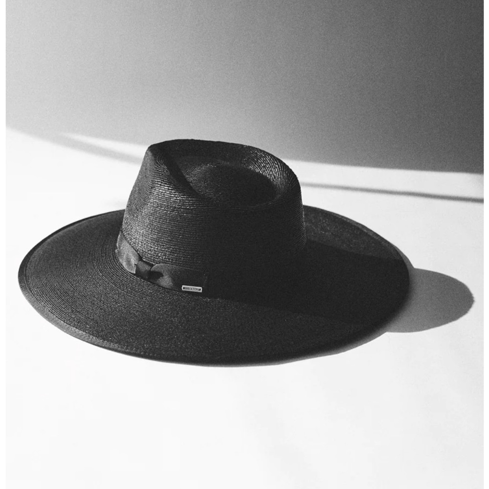 Brixton Straw Rancher Hat Black Size S